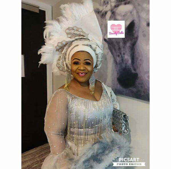 Photos: Nigerian woman, Sylvia Omoniyi wore 9 outfits and more flamboyant Geles for her thanksgiving celebration in London