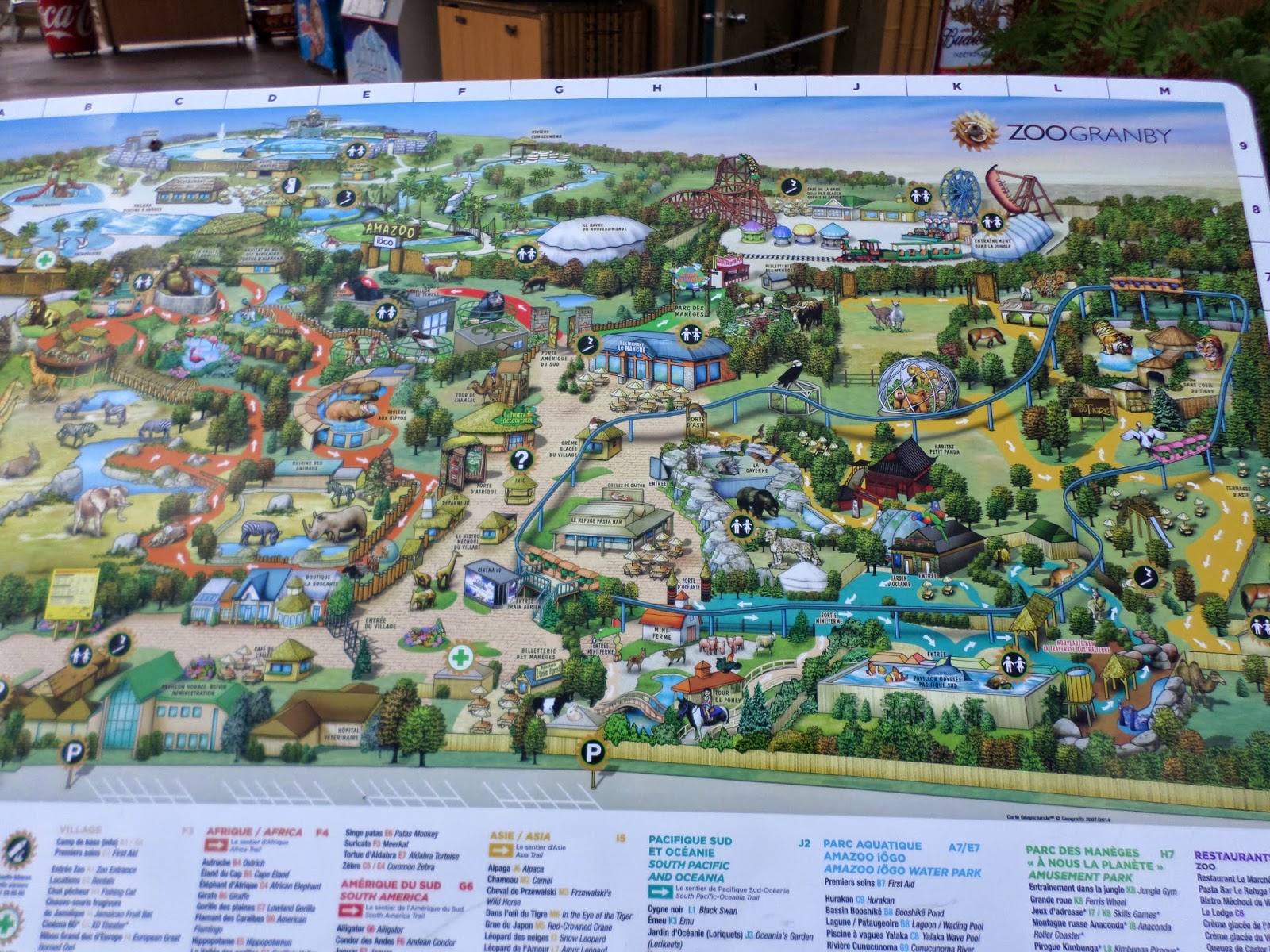 GARY & MARIE...OUR LIFE IN QUEBEC!: Granby Zoo and Amazoo