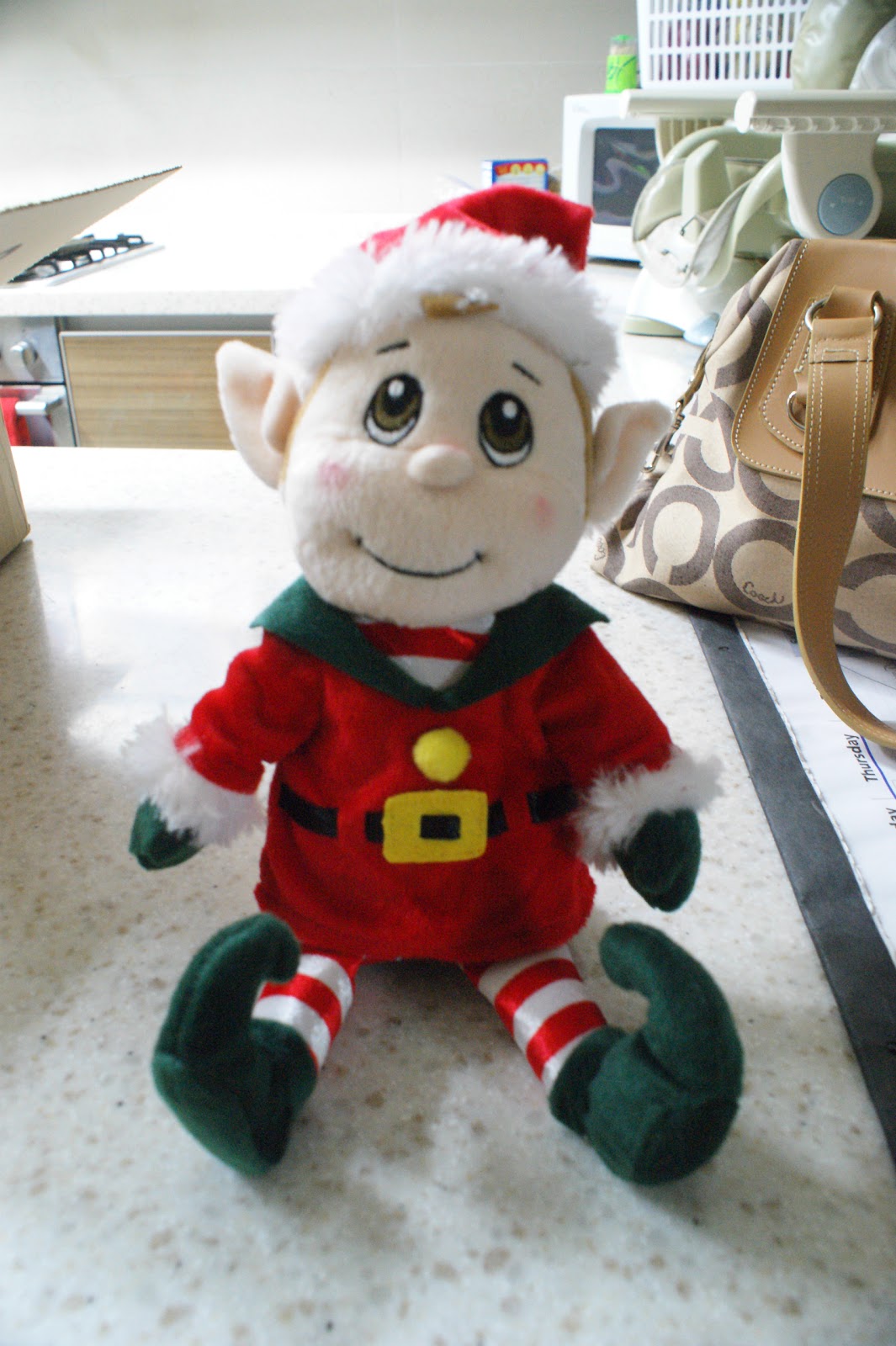 Fergalicious Domestic Jedi Mr. Jingles the Christmas elf..