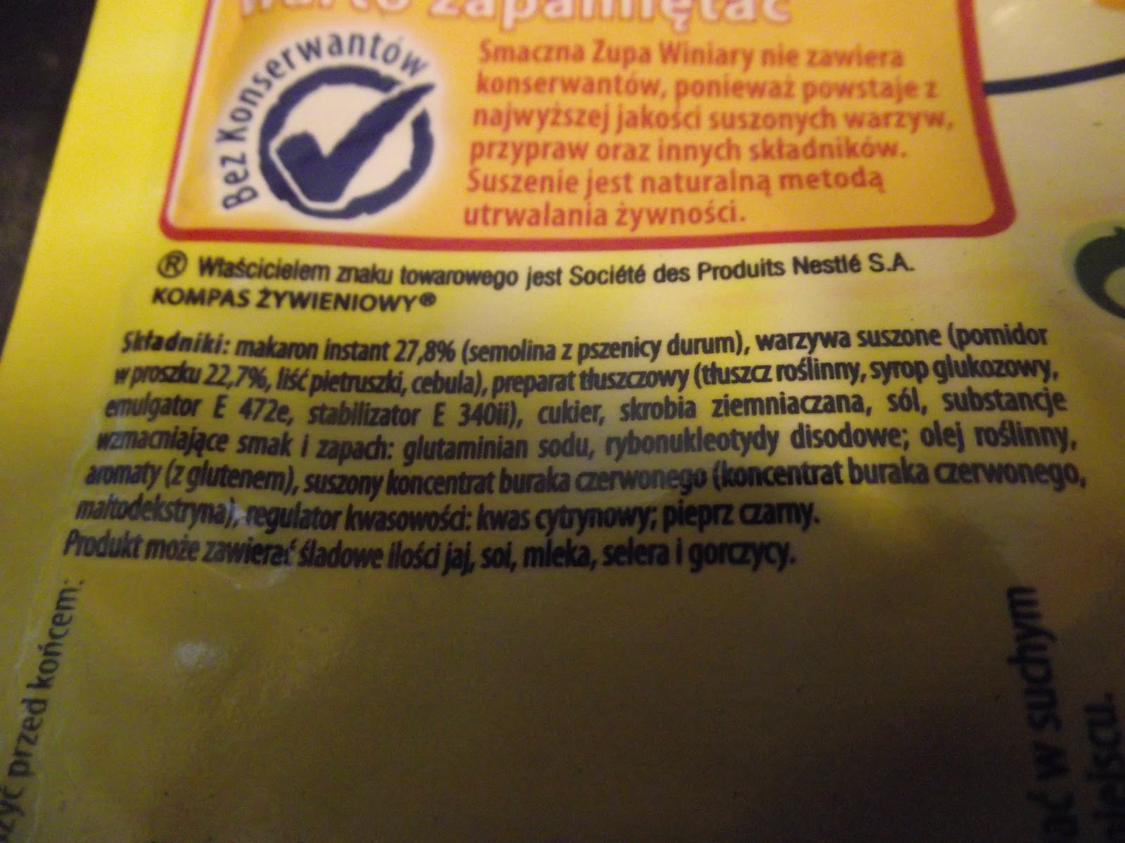 Food Ring Czyli Jak Wybra Mniejsze Z o Lipca 2012