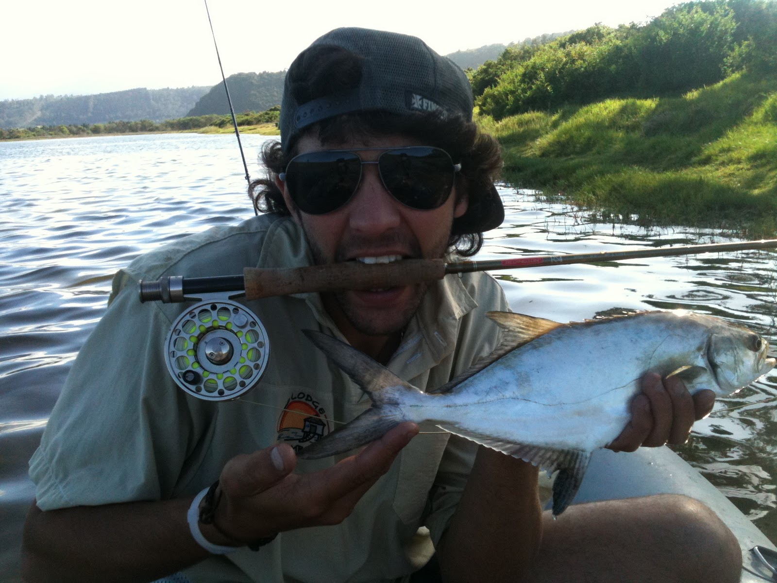 1212 Flyfishing in sedgefield's "swartvlei" estuary