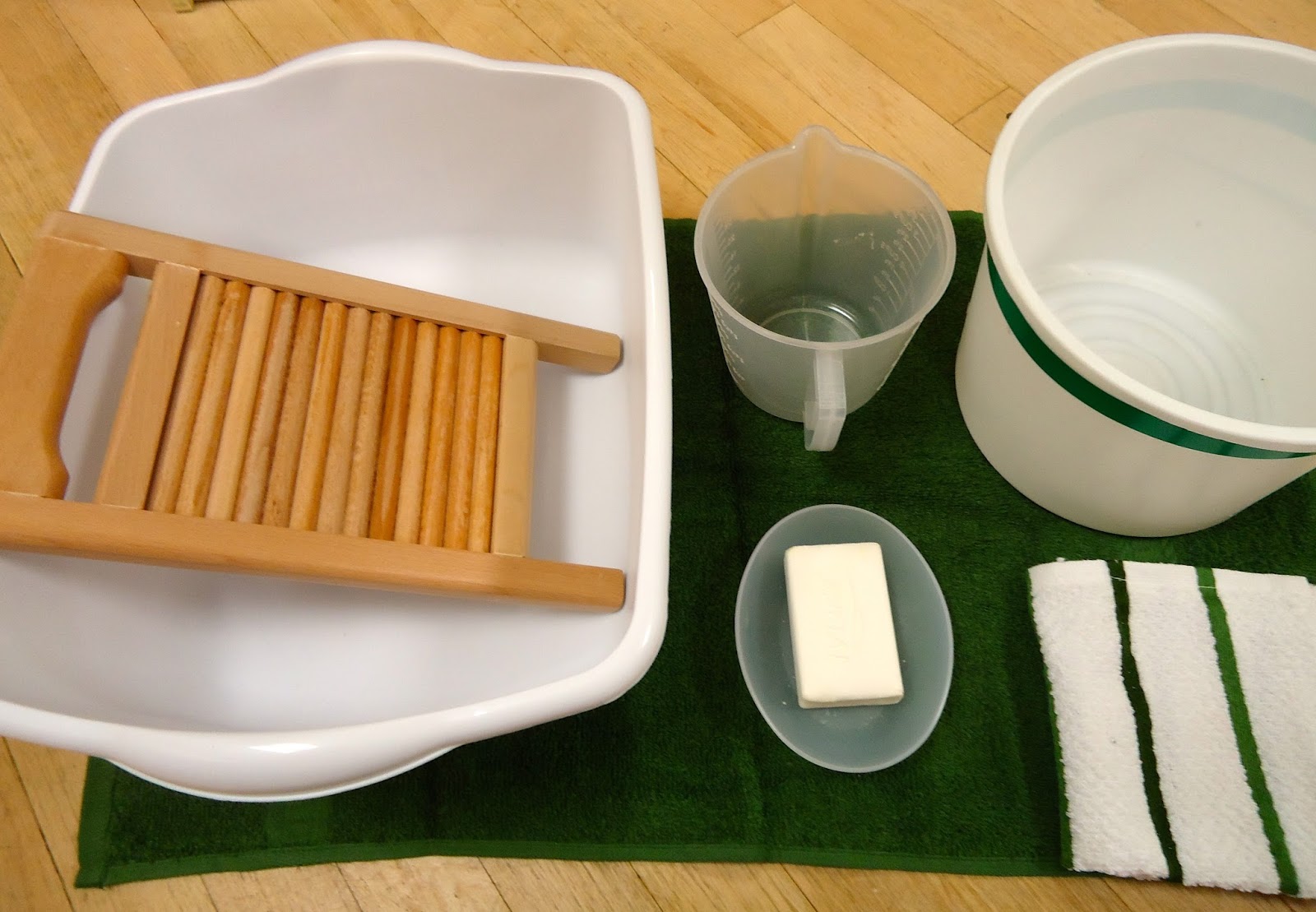 To the Lesson! Laundry Polish Cloths