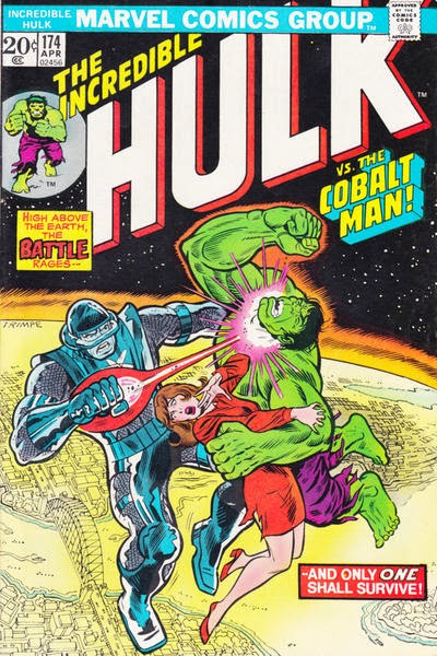 Incredible Hulk #174, the Cobalt Man