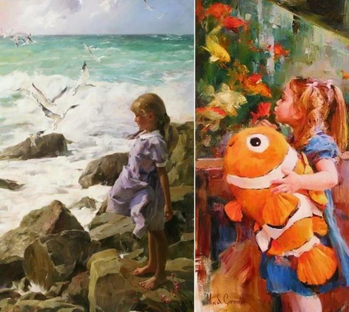 Michael and Inessa Garmash | Ukraina | Romantic Impressionists painters