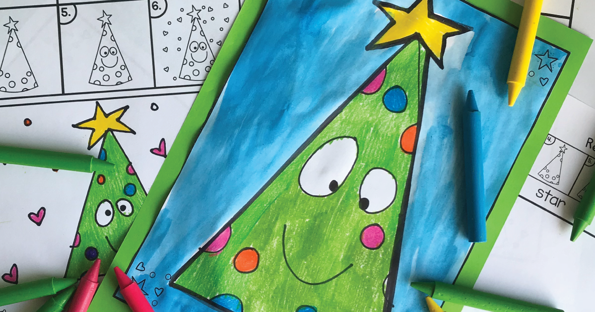 Directed Drawing Happy Tree From the Pond