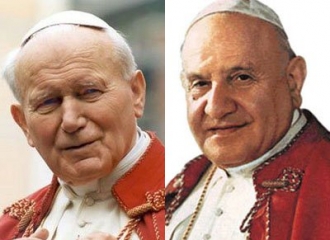 Os papas João Paulo II e João XXIII vão se tornar santos