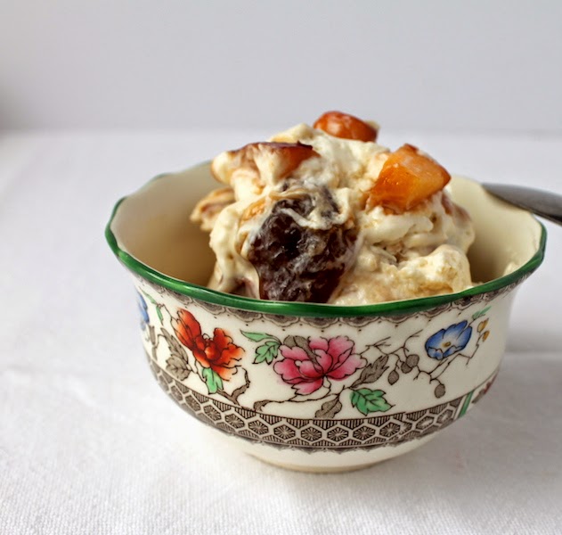 Food Lust People Love: Peaches, brown sugar and honey cooked down to a delicious gooeyness, then folded into a sweet creamy no-churn ice cream base of whipping cream and sweetened condensed milk, along with fresh peaches, this divine concoction will be a hit at all your summer parties.