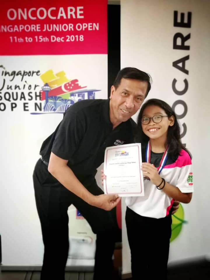 ONCOCARE Singapore Junior Squash Open 2018 SEKOLAH KEBANGSAAN BATU MUDA
