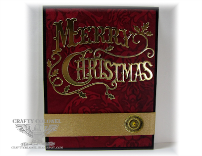 CraftyColonel Donna Nuce, Club Scrap 2014 Elegance Kit, Cheery Lynn Die.