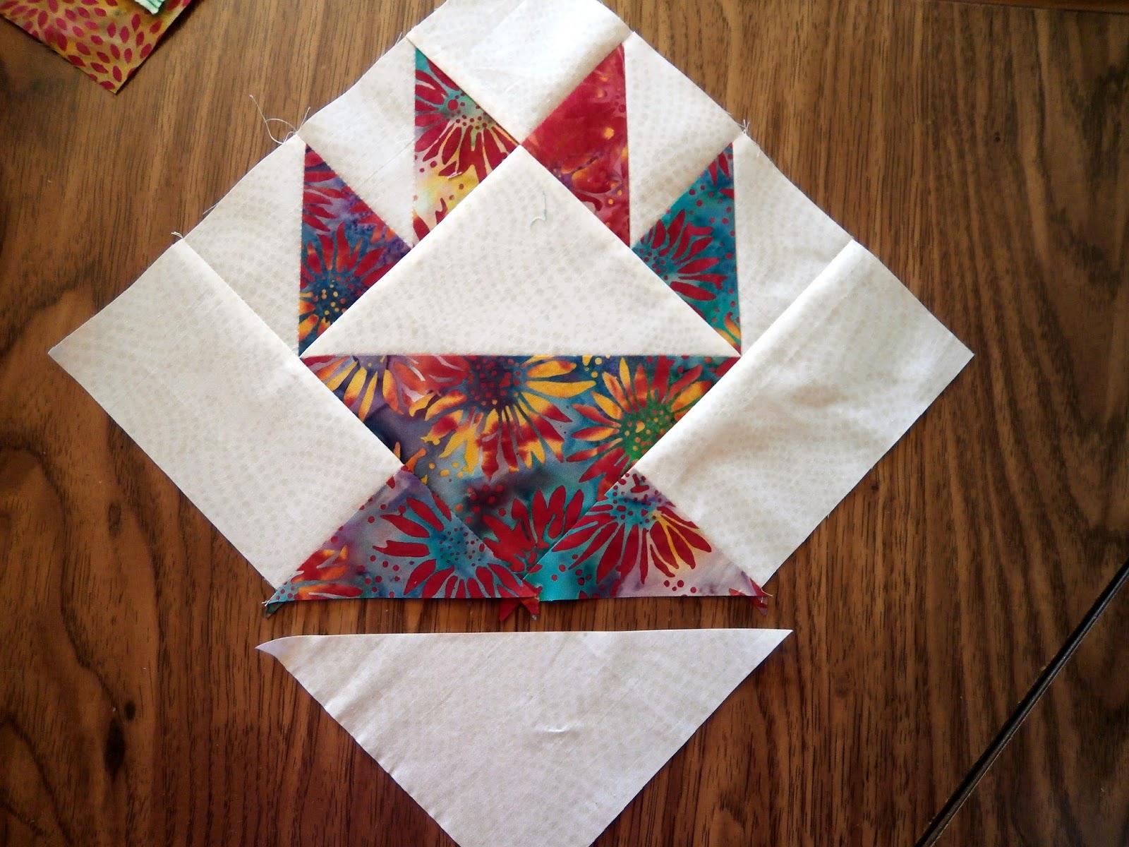 Pamelaquilts How to Piece the Cake Stand Quilt Block