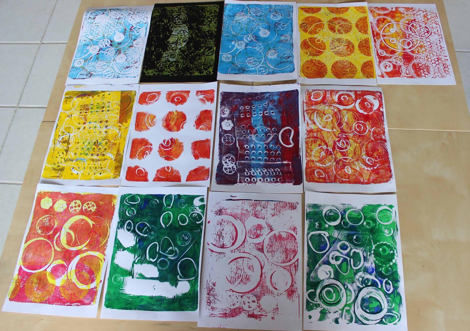 Creating and Educating Gelli Prints
