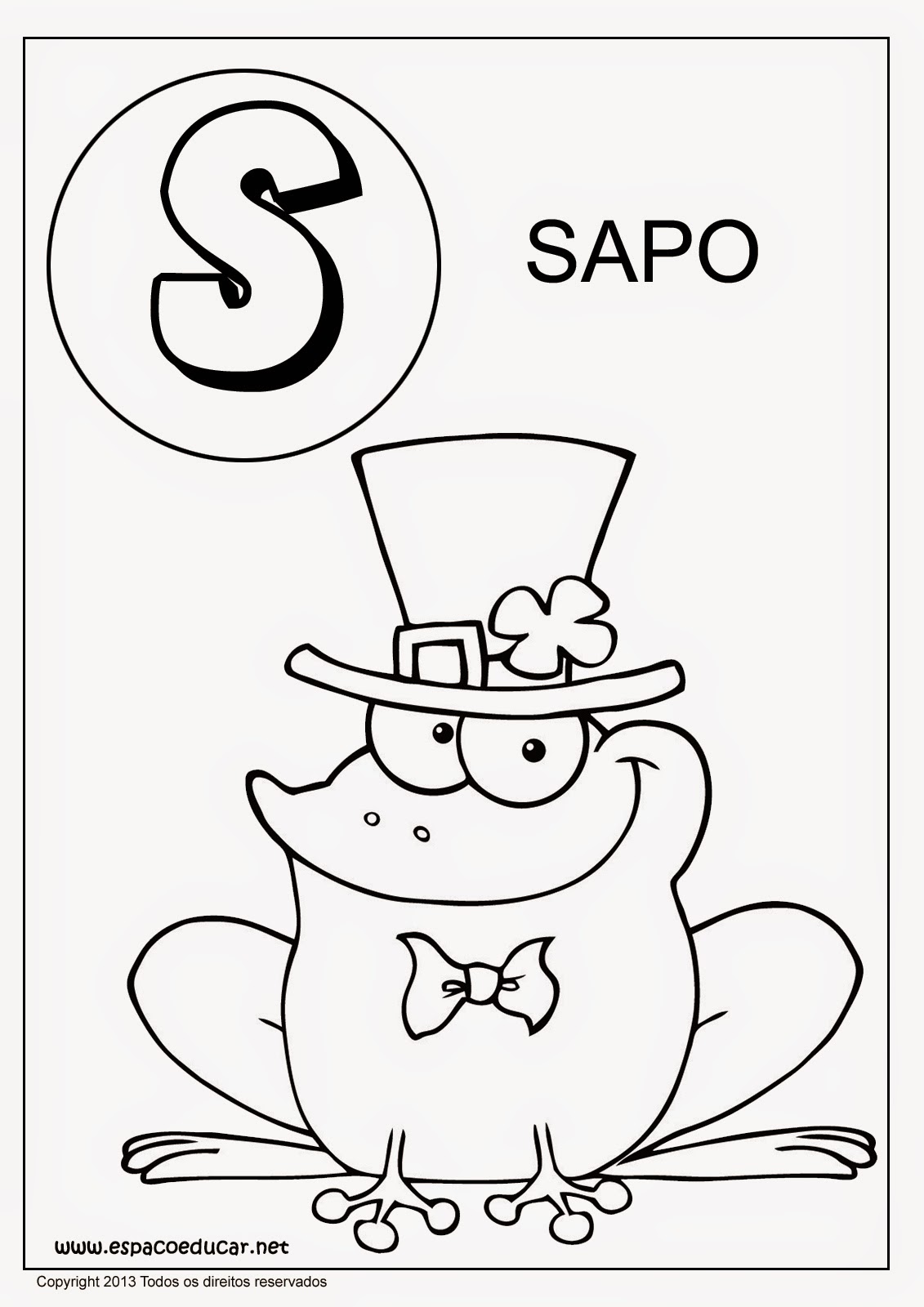 Alfabeto Para Colorir E Imprimir