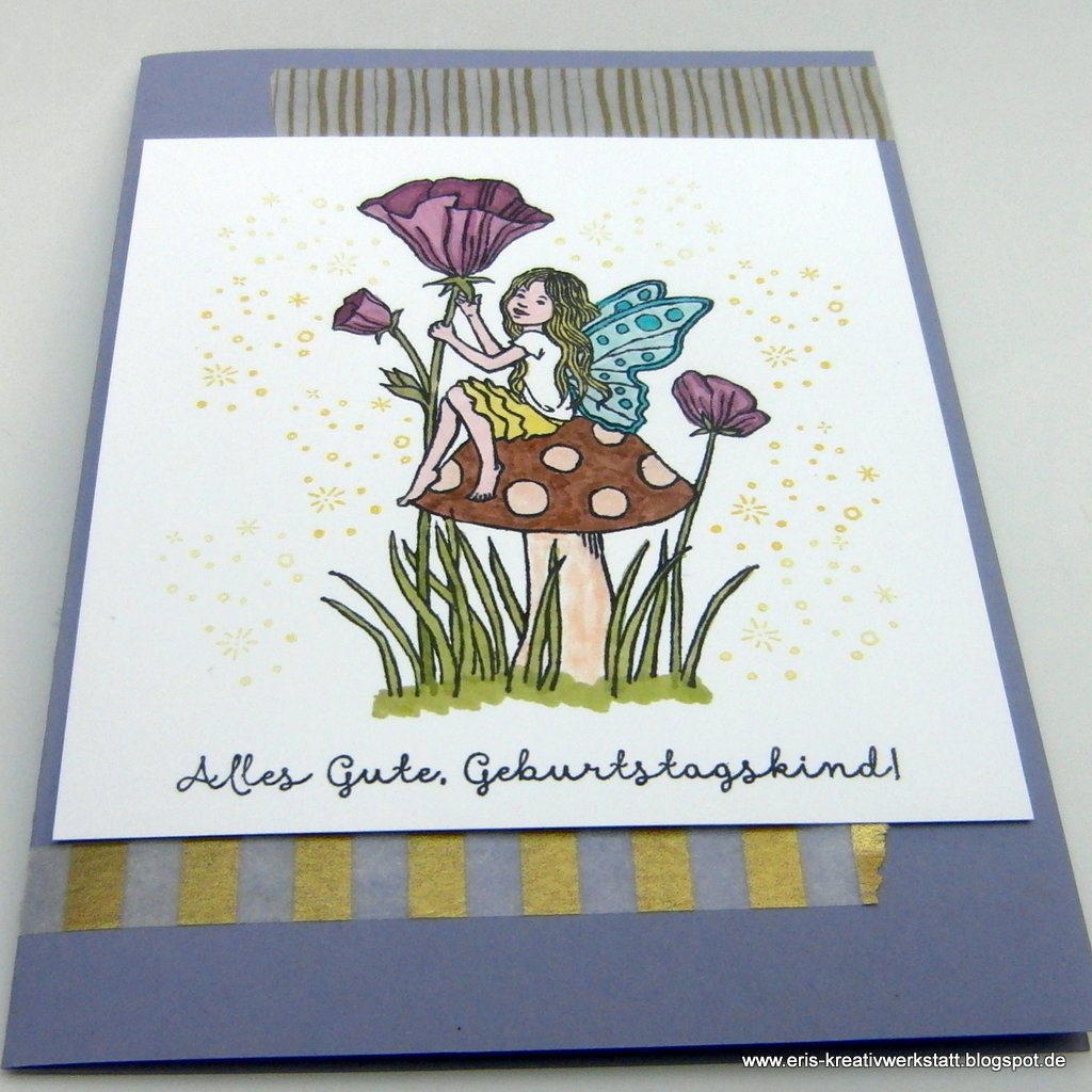 Eri's Kreativwerkstatt "Einfach zauberhaft" Feen zum Geburtstag für