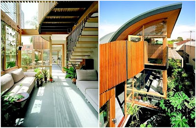 Homes in Australia-North Carlton Green House