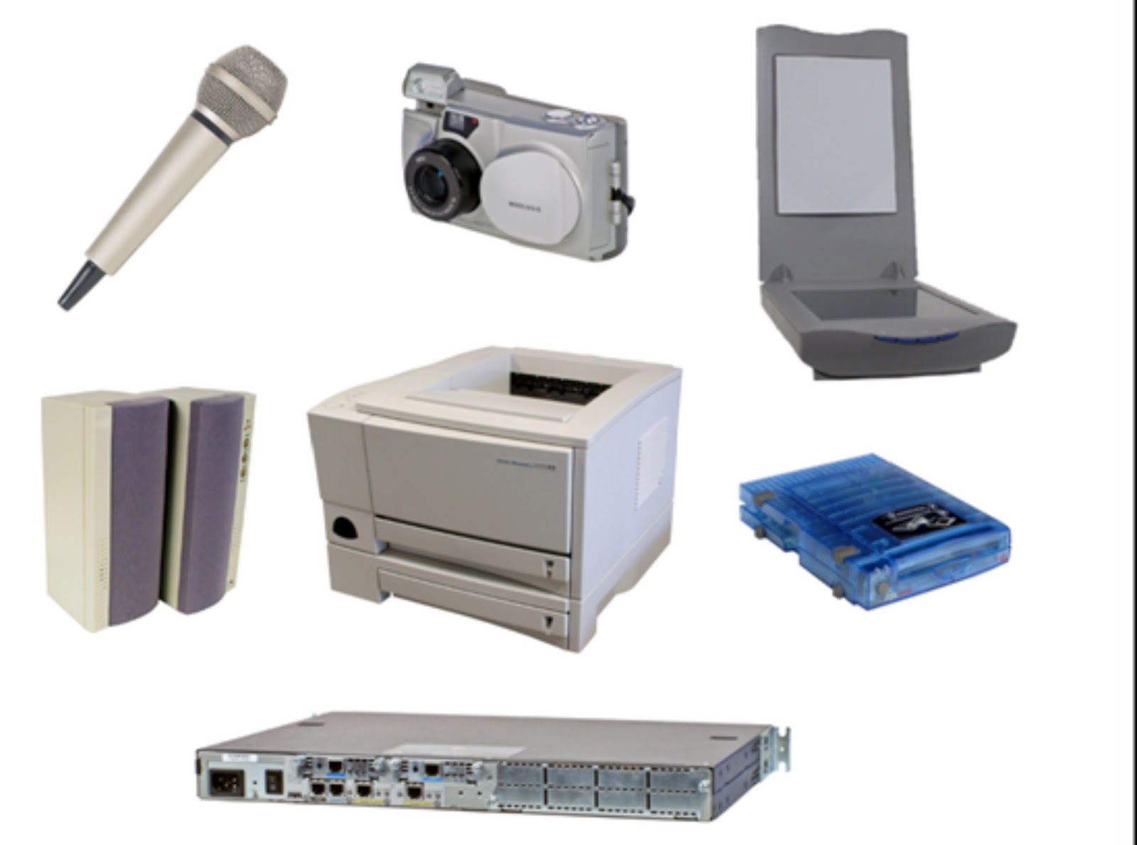 Various Components of the Computer System identified (Section 1)