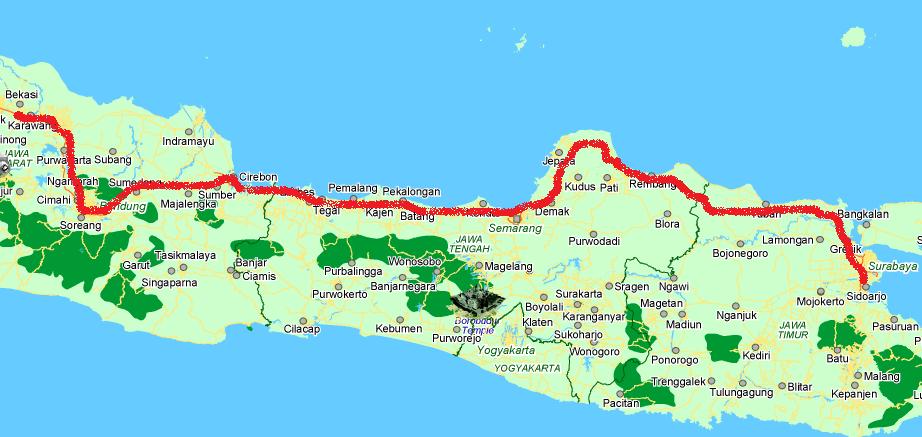 Herwono Banyu Alas: Jakarta Bali Perjalanan Darat Yang Mengesankan (1)