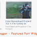 Featured Posts With Thumbnails Widget For Blogger Blogspot
