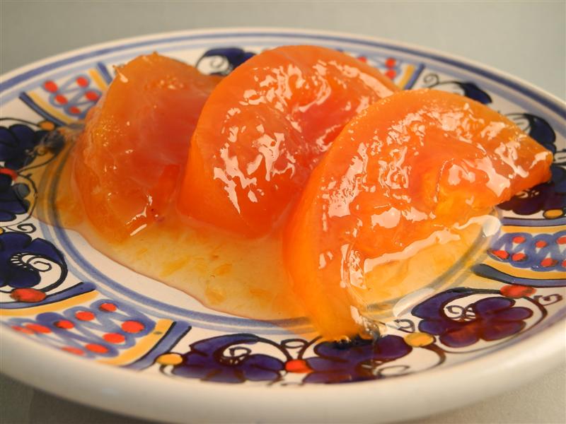 Pomelo en almíbar