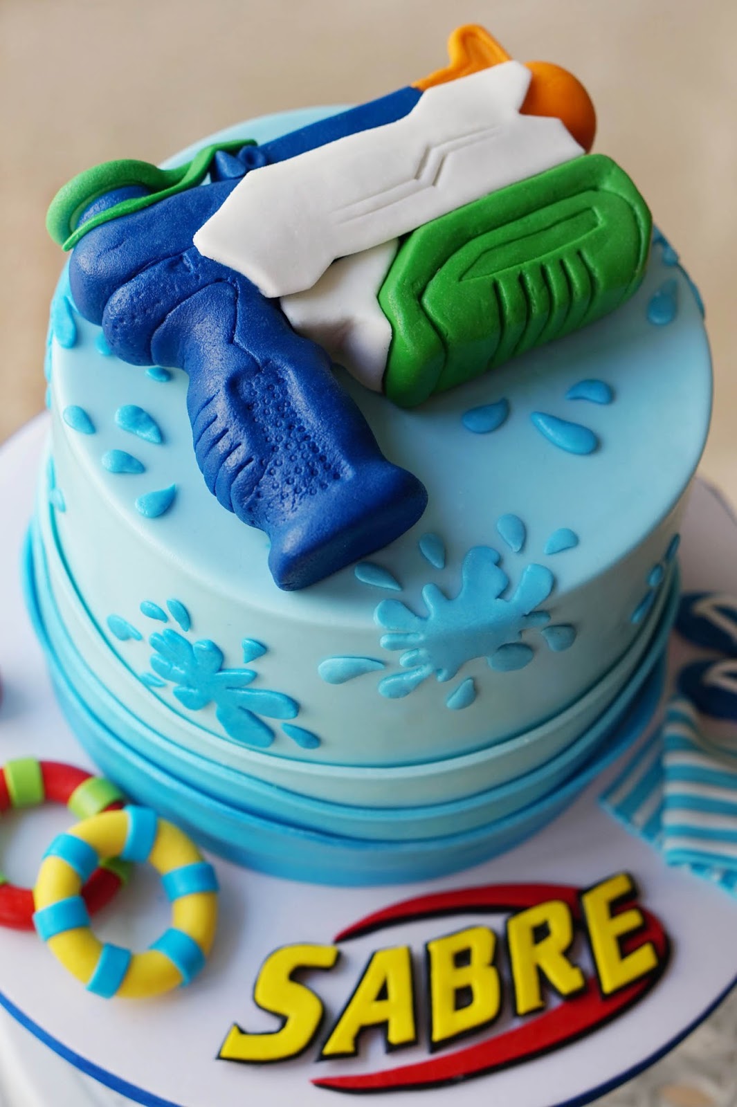 MrsMommyHolic A 7th Birthday Pool Party