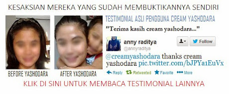 Testimoni Cream Yashodara