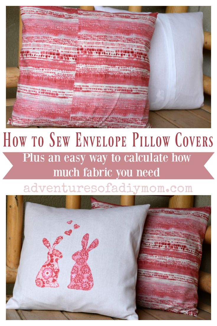How to Make Cushion Covers - DIY Envelope Cover 10 Mins