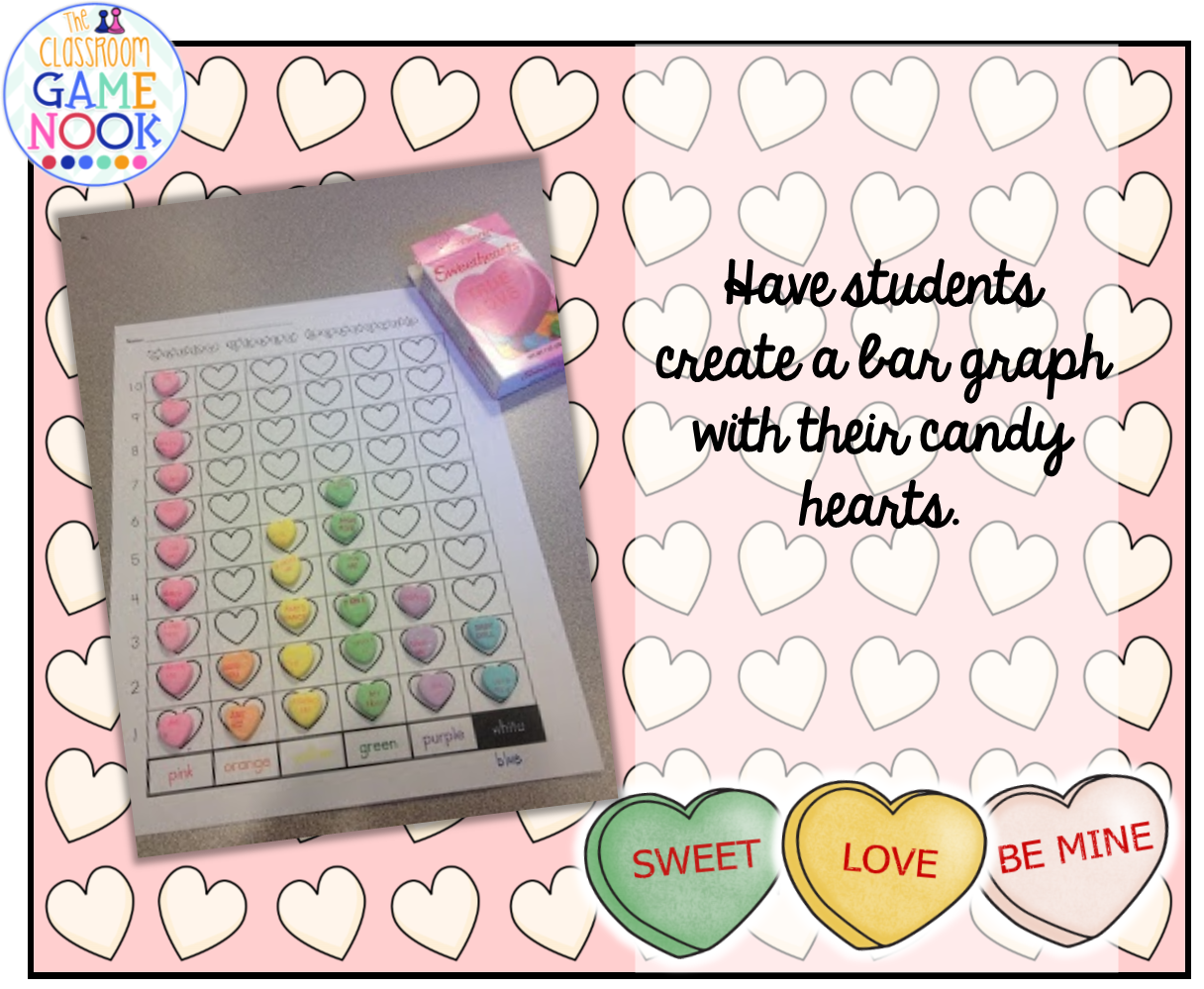The Classroom Game Nook: 6 Ways to Use Candy Hearts for Valentine's Day