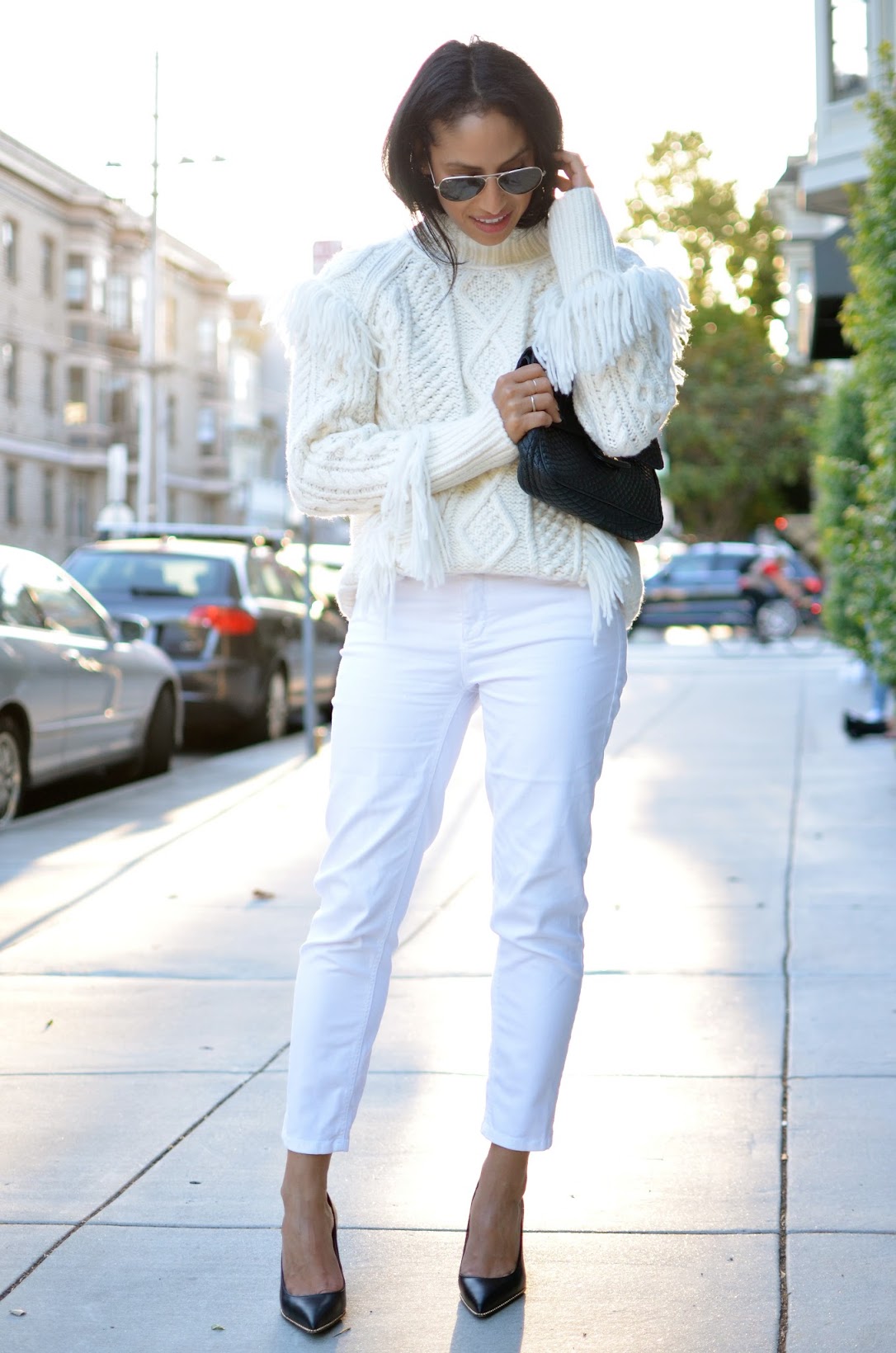 Allergic to Vanilla: all white for fall