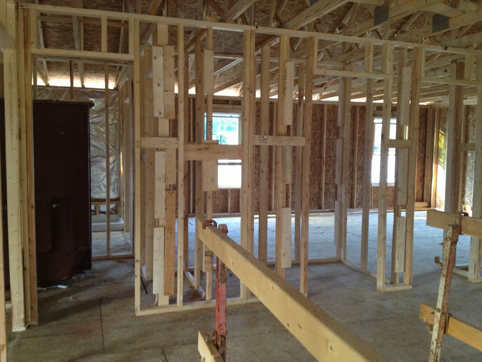 Building Our New Ryan Home The Naples Framing Is Looking Good!