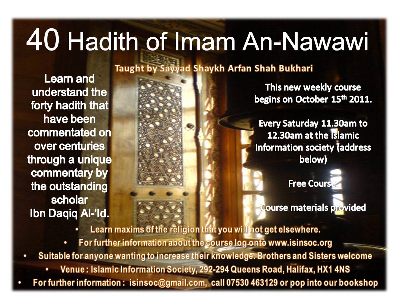 Sheikhy Notes: 40 Hadith of Imam An-Nawawi