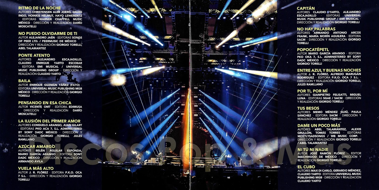 Discos Pop & Mas 90's Pop Tour Vol. 2