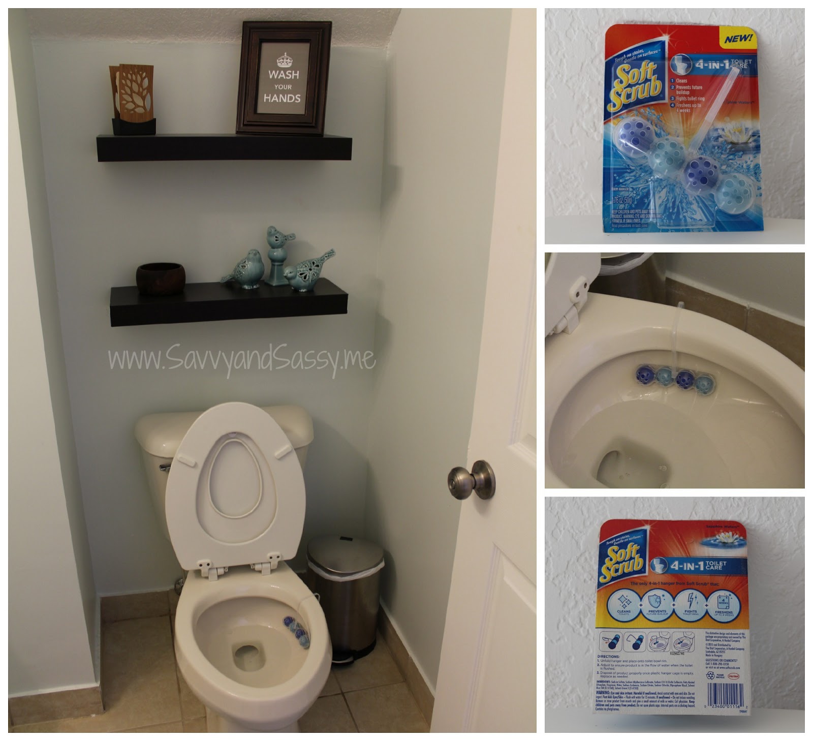 Savvy And Sassy Soft Scrub 4 In 1 Toilet Care Review Giveaway