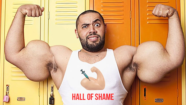 SEARCH AND BUY THIS PRODUCT STRENGTH FIGHTER™: Synthol Freak Moustafa Ismail 31 inch