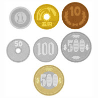 いろいろな日本の硬貨のイラスト お金 かわいいフリー素材集 いらすとや