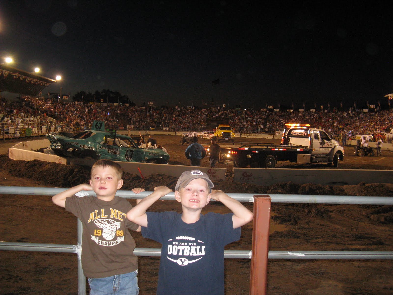 Brian & Angela Anderson Family Demolition Derby in Spanish Fork