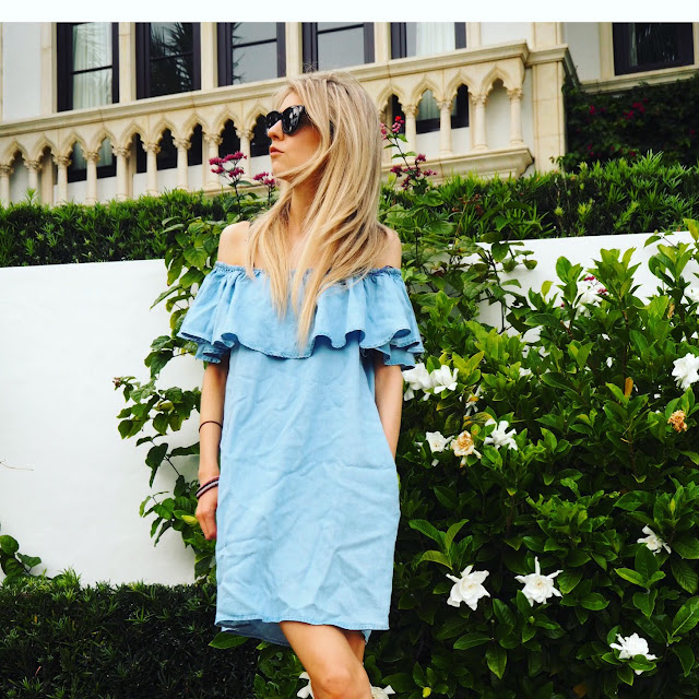 ZARA Denim Dress