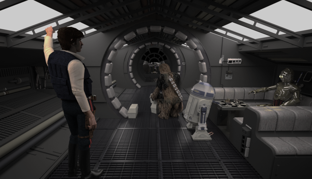 full scale millennium falcon cockpit full scale millennium falcon cockpit