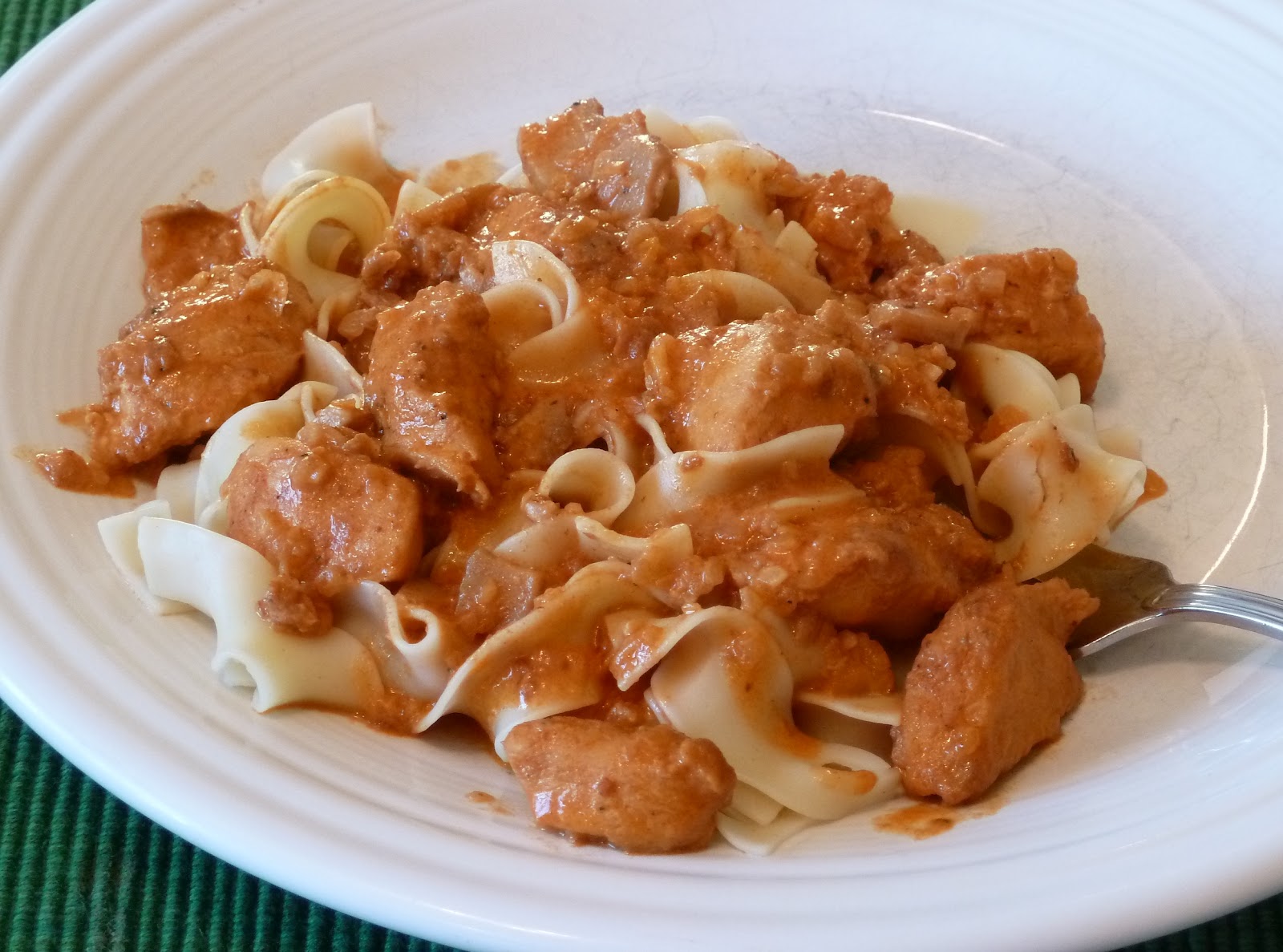 Real Food Storage Paprika Chicken Stroganoff