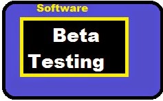 what is software testing and beta versions