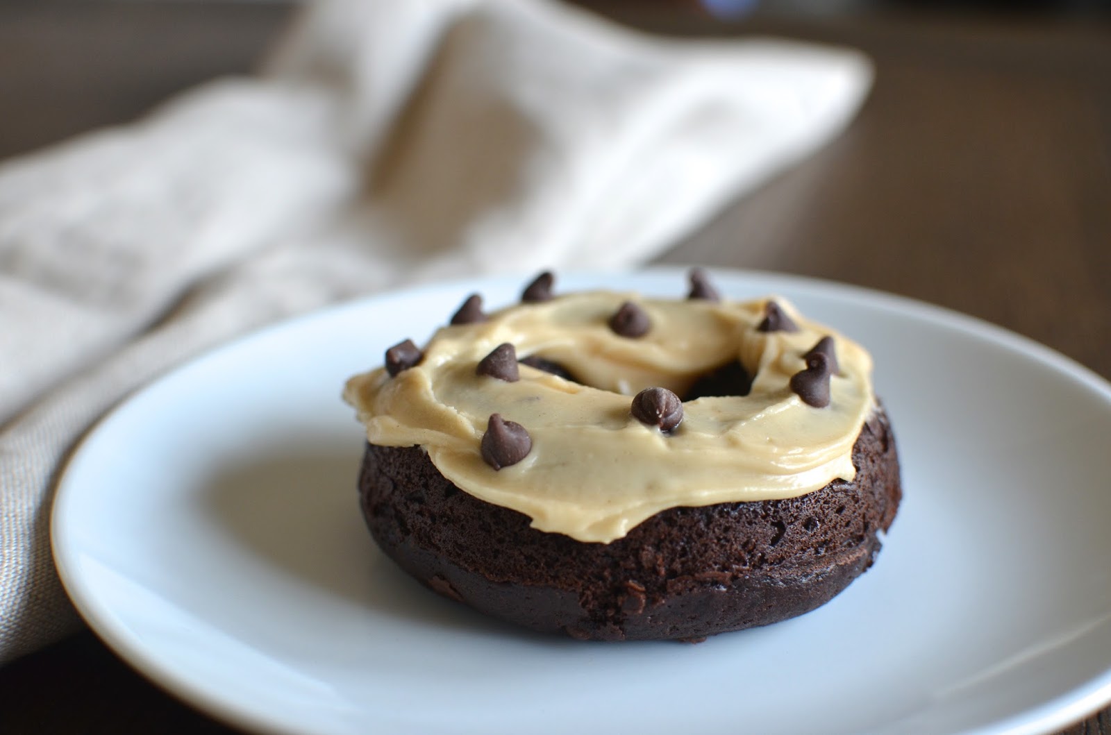 Playing with Flour Baked chocolate chocolatechip donuts