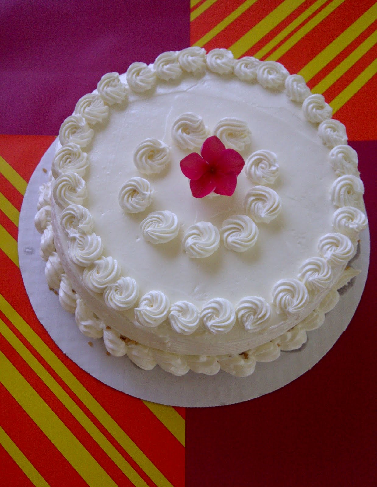 For Bake's Sake Building a Chiffon cake with Strawberry Filling