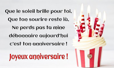 Modèles de texte sur carte d'anniversaire pour envoyer