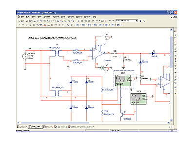 Electro-Magnetic World: Electronics Workbench Simulation Software