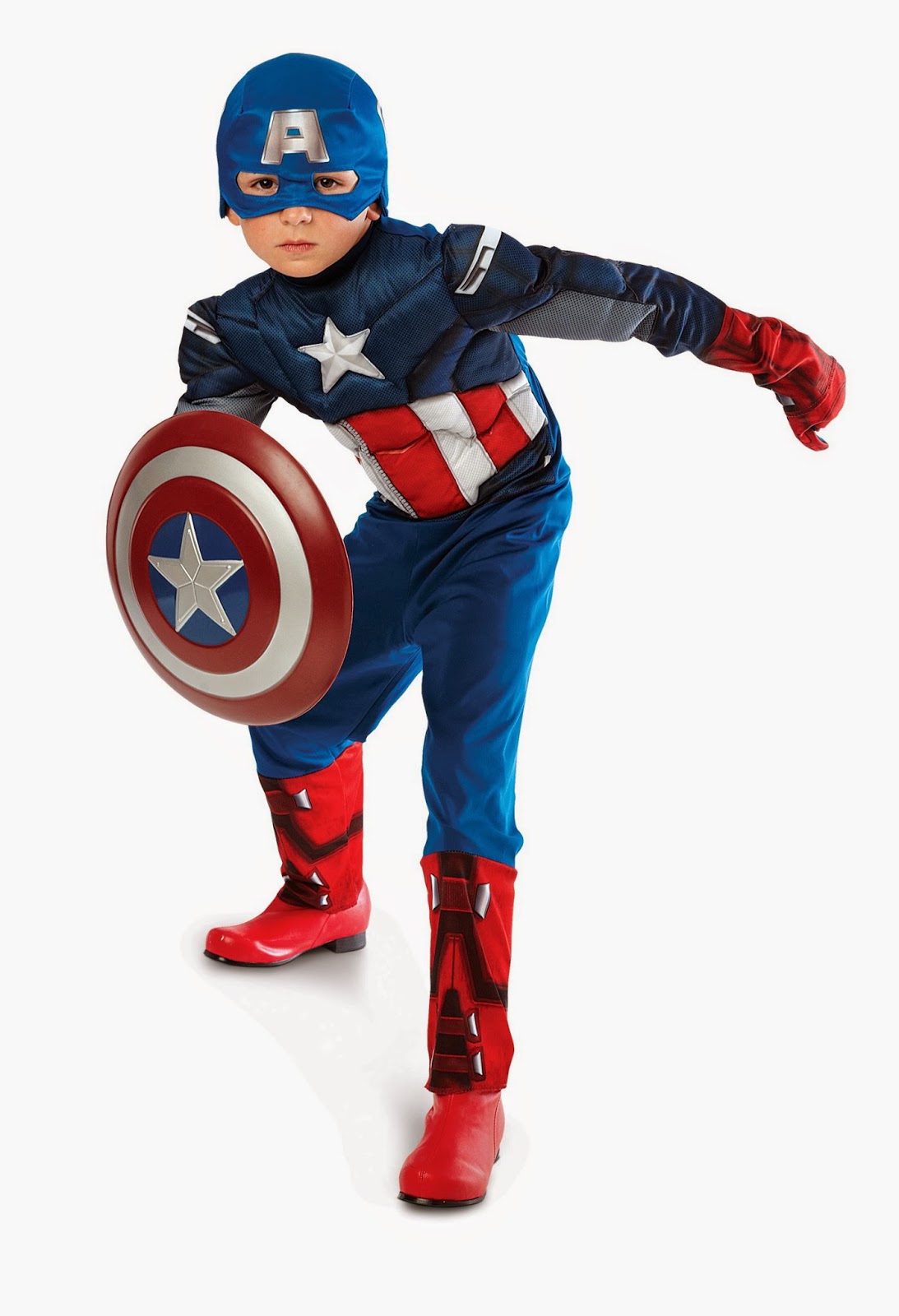 Capt America Kids Costume
