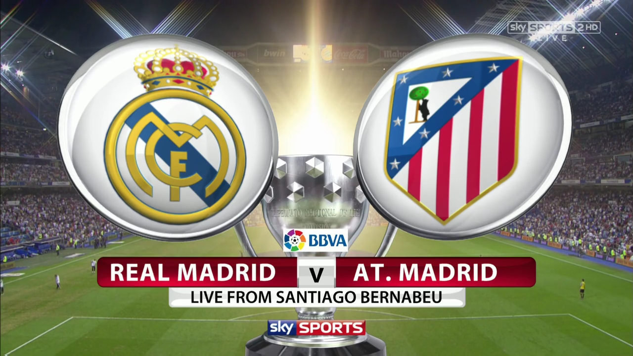 Atlético Madrid vs Real Madrid LIVESTREAM