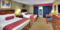 Over-sized hotel rooms Pigeon Forge