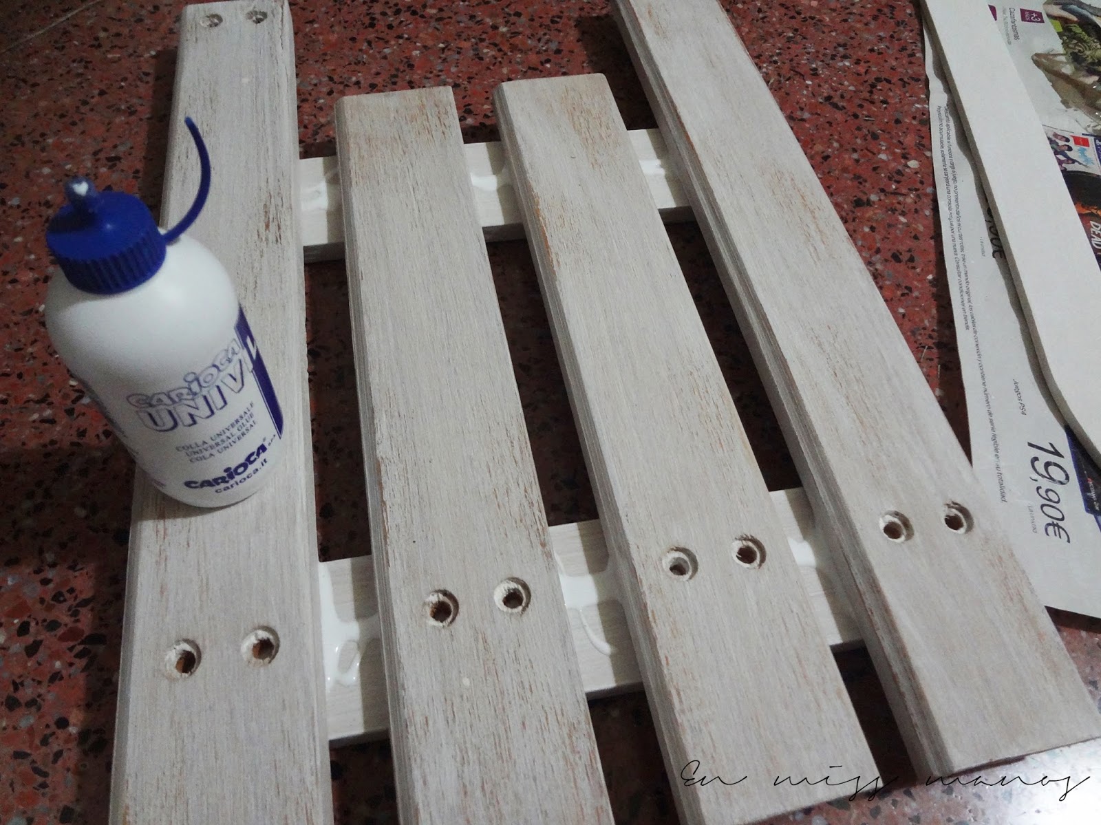 DIY Trineo navideño de madera - HANDBOX