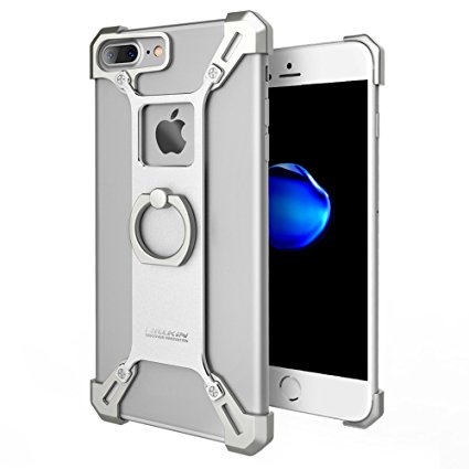 Wilkin Bared Metal Case Back Cover with Enhanced Ring Kickstand for iPhone 8 Wilkin Bared Metal Case Back Cover with Enhanced Ring Kickstand for iPhone 8