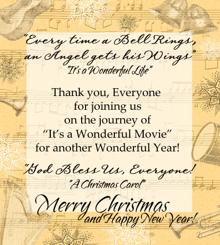 Christmas gifts and holiday greetings Its a Wonderful Movie - Your Guide to Family and Christmas Movies on TV