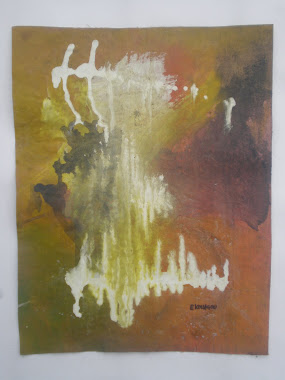 VIBRATIONS,2011,40x30Cm,acrylic on canvas