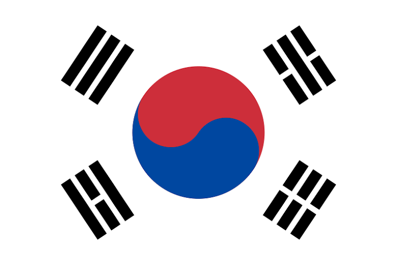 Bendera identitas negara Korea Selatan